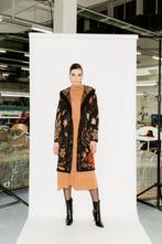 IVKO/Beautiful jacquard Ornament Flower Coatigan with Hood, Maat 38/40 (M), Blauw, Ophalen of Verzenden, IVKO