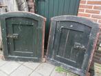 oude kerkluiken,2 stuks  van de vredekerk in Tilburg, Antiek en Kunst, Curiosa en Brocante, Ophalen