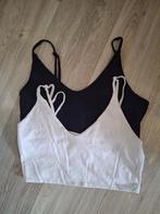 2 crop tops Even&Odd (zwart/wit) S, Kleding | Dames, Topjes, Wit, Ophalen of Verzenden, Even&odd, Maat 36 (S)