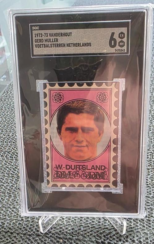 Naam Panini+SGC+Vanderhout+Gerd Muller+Voetbalsterren, Verzamelen, Sportartikelen en Voetbal, Zo goed als nieuw, Poster, Plaatje of Sticker