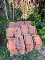 Gratis dakpannen 1000 stuks, Doe-het-zelf en Bouw, Dakpannen en Dakbedekking, Ophalen, Gebruikt, Steen of Klei, Dakpannen