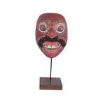 Oud houten Bali theatermasker, Ophalen of Verzenden