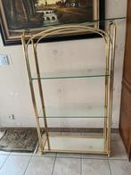 Vtrine decoratief met legplanken in glas, Ophalen, Gebruikt
