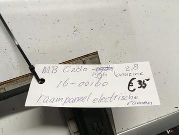 Mercedes C 280 1996  wagennr 1600160  schakelpaneel met Raam beschikbaar voor biedingen