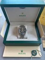 Rolex datejust wimbledon 41mm, Handtassen en Accessoires, Horloges | Heren, Ophalen of Verzenden, Zo goed als nieuw, Rolex