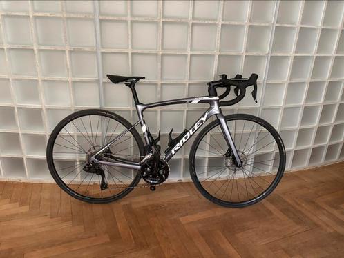 Ridley Fenix Disc 105 Di2 + Garmin Edge 1040 + M-pedalen, Fietsen en Brommers, Fietsen | Racefietsen, Zo goed als nieuw, Meer dan 20 versnellingen