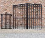 Metalen Hekkenpoort + Bijpoort, Ophalen, Zo goed als nieuw