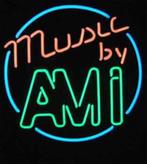 Music by AMI neon en veel andere jukebox USA decoratie neons, Verzamelen, Ophalen of Verzenden, Nieuw, Lichtbak of (neon) lamp