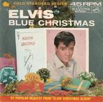 Elvis Presley - Blue Christmas, Single, Comme neuf, Pop, 7 pouces