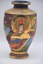 Satsuma - Japan - Vaas / Kannon Godin, Ophalen of Verzenden