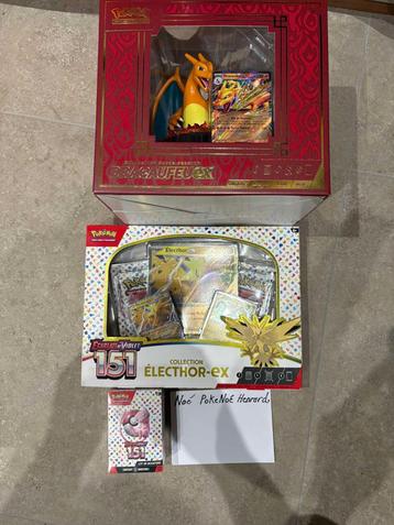 carte pokemon , 151 , PCA , coffret dracaufeu beschikbaar voor biedingen
