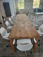 Zakelijk Antwerpen aangeboden unieke vergadertafel+stoelen, Vergader- of Presentatieruimte, Verzenden, Gebruikt, Inrichting