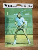 Björn borg affiche/poster vintage en relief, Ophalen of Verzenden, Gebruikt