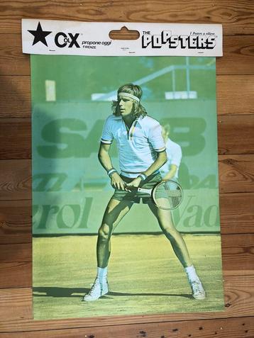 Björn borg affiche/poster vintage en relief beschikbaar voor biedingen