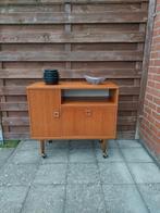 Vintage Scandinavische tv/hifi-kast, Huis en Inrichting, Ophalen, Zo goed als nieuw, Teakhout
