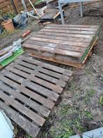 4 houten paletten, gratis, Tuin en Terras, Ophalen