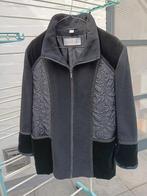 Winterjas dames zwart maat 44 zo goed als nieuw, Vêtements | Femmes, Vestes | Hiver, Taille 42/44 (L), Comme neuf, Enlèvement
