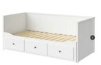 Bedbank Hemnes, Huis en Inrichting, Slaapkamer | Bedden, Ophalen, Gebruikt, Wit, Tweepersoons
