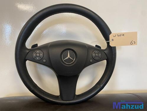 MERCEDES W204 C-KLASSE Leer stuurwiel stuur airbag flipper, Autos : Pièces & Accessoires, Commande, Mercedes-Benz, Utilisé, Enlèvement ou Envoi