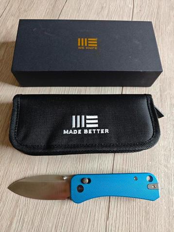 WE Knife Banter 2 CPM-S35VN, Blue Aluminium beschikbaar voor biedingen
