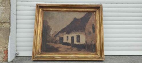 Huile sur toile maison signe Louis demesmaeker, Antiquités & Art, Art | Peinture | Classique, Enlèvement ou Envoi