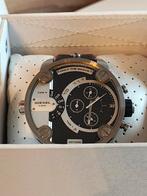 Diesel Oversized Dual Time watch (DZ7256), Ophalen of Verzenden, Zo goed als nieuw