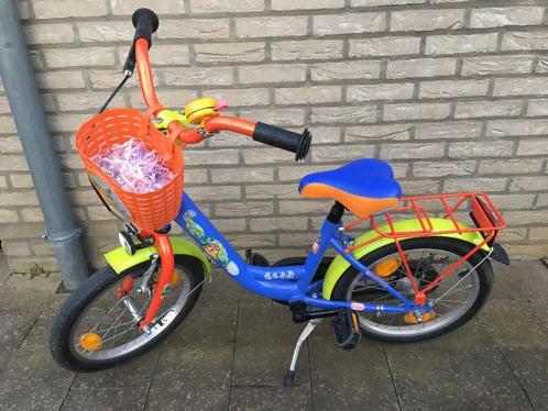 BIKE FUN KIDS, fiets (meisjes) 16 inch Winnie the Pooh, Fietsen en Brommers, Fietsen | Kinderfietsjes, 16 tot 20 inch, Zijwieltjes