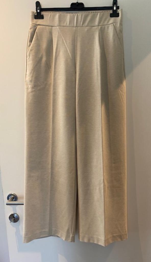 super aangename broek BYoung, Kleding | Dames, Broeken en Pantalons, Zo goed als nieuw, Maat 38/40 (M), Beige, Lang, Ophalen of Verzenden