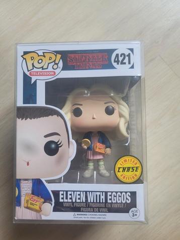 Stranger Things Funko 421 Eleven Chase beschikbaar voor biedingen
