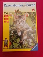 Puzzel : kat / kitten 200 stukken XXL ravensburger, Ophalen of Verzenden, Zo goed als nieuw