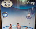 zwembad bestway steel pro 3.05m x 76cm, Tuin en Terras, Ophalen, Gebruikt, 200 tot 300 cm, 80 tot 120 cm