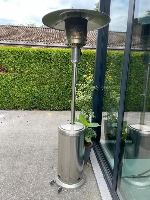 Terraswamer Gasbrander Galico Inox TV500, Tuin en Terras, Terrasverwarmers, Gebruikt, Gas, Vloer, Ophalen