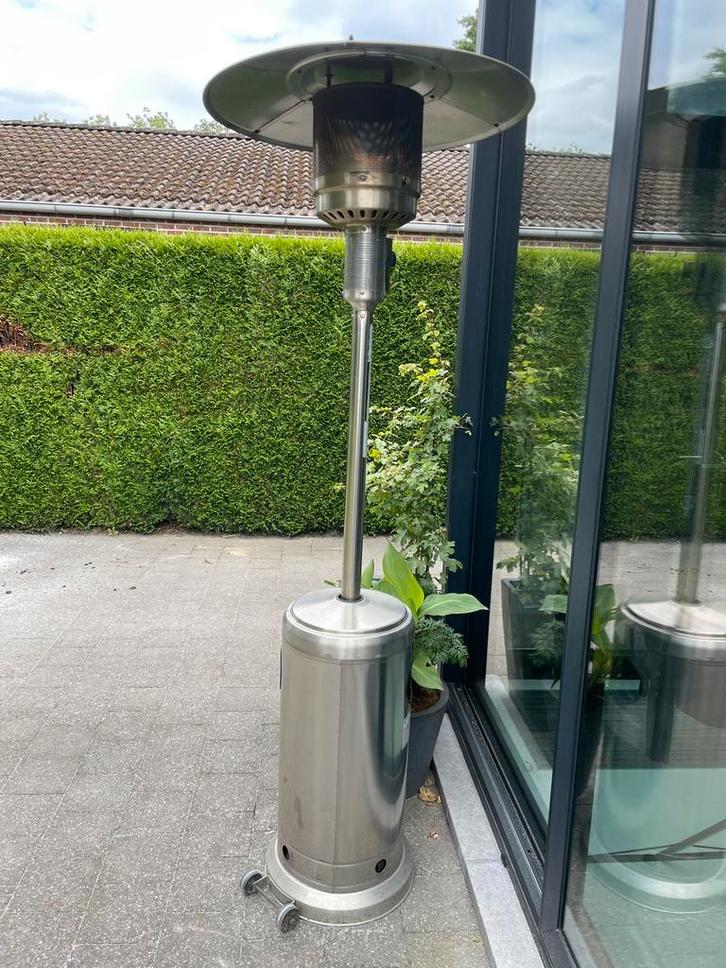 Terraswamer Gasbrander Galico Inox TV500, Tuin en Terras, Terrasverwarmers, Gebruikt, Gas, Vloer, Ophalen