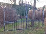 Antieke poort met bijhorend beslag, Tuin en Terras, Ophalen, Met poort, Gebruikt, Sierhekwerk