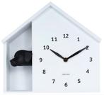 Karlsson (wand)klok glurende hond, Huis en Inrichting, Ophalen of Verzenden, Nieuw, Wandklok