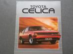 Brochure de la Toyota Celica Coupé et Liftback 1983, Livres, Enlèvement ou Envoi, Toyota