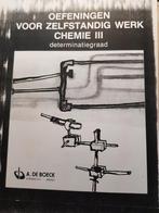 Opgaven voor zelfstandig werk chemie 3de graad of labo's, Comme neuf, Enlèvement ou Envoi