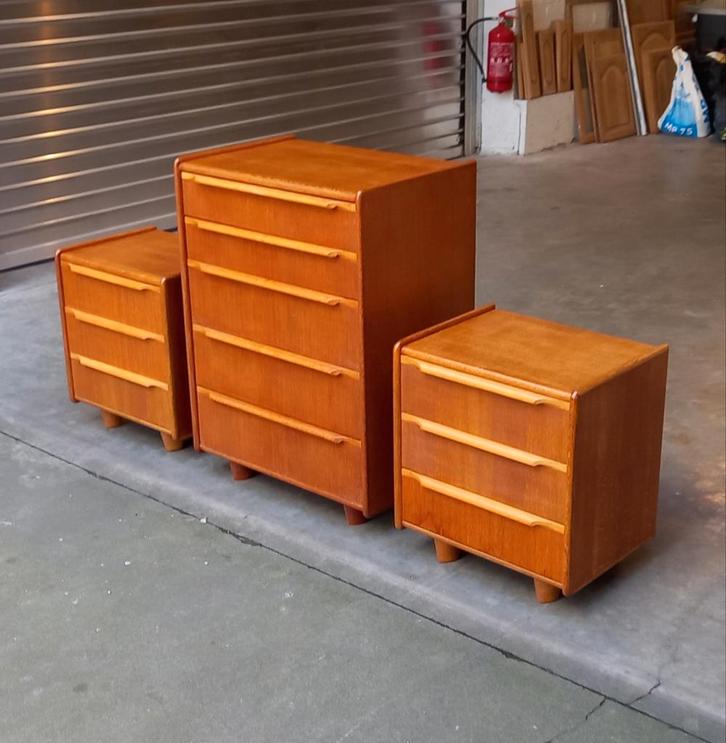 Meubles vintage Cees Braakman pour Pastoe en Chêne 1950's, Huis en Inrichting, Woonaccessoires | Overige, Zo goed als nieuw, Ophalen