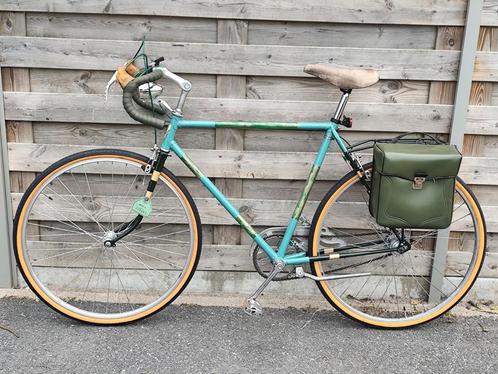 Prachtig gerenoveerde retro koersfiets, Fietsen en Brommers, Fietsen | Oldtimers, Ophalen