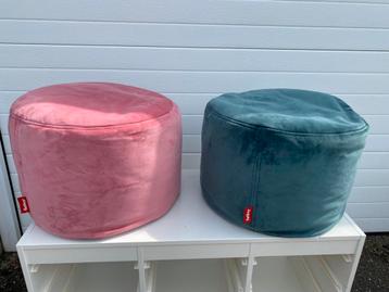 FATBOY, pouf en velours disponible aux enchères