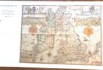 VINTAGE MAP NATIONAL GEOGRAPHICS : SHAKESPIERE'S BRITAIN 63/, Boeken, Atlassen en Landkaarten, Voor 1800, Ophalen of Verzenden