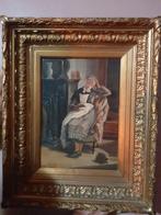 schilderij van schilder: Lucien Gérard, Antiek en Kunst, Ophalen of Verzenden