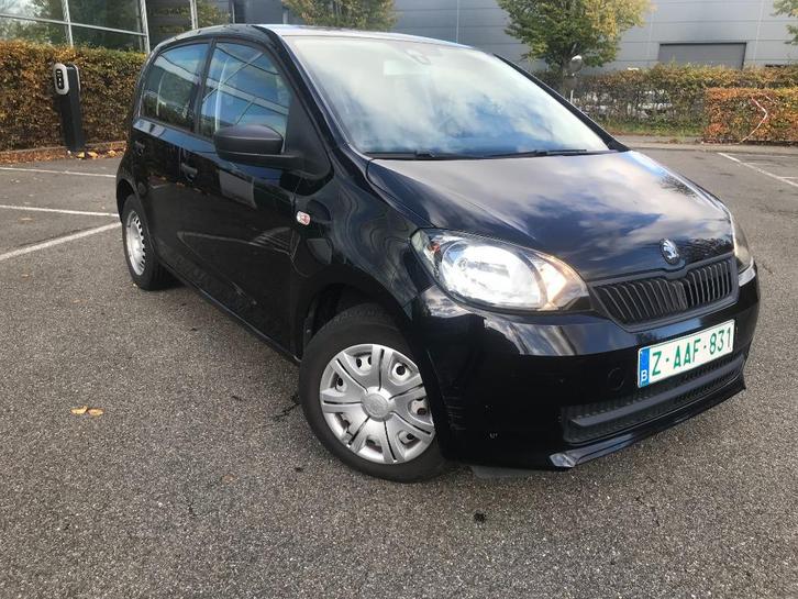 SKODA CITIGO - 5 DEUREN - 115000 KM - GEKEURD VERKOOP, Auto's, Skoda, Particulier, Citigo, ABS, Airbags, Bluetooth, Metaalkleur