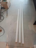 Deurlijst / chambrant, wit gegrond, 68 mm., Enlèvement, MDF