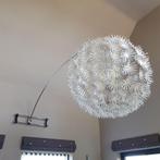 Ikea Maskros hanglamp met op maat gemaakte Inox ophangbeugel, Gebruikt, Metaal, Ophalen