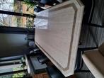 Travertin eettafel -2meter, Huis en Inrichting, Tafels | Eettafels, Ophalen