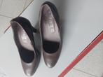 Pumps met hoge hak leder Puire bruin maat 39, Ophalen of Verzenden, Zo goed als nieuw, Bruin, Pumps