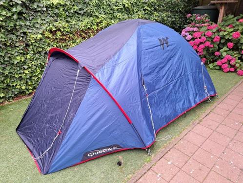 kampeertent + 2 slaapzakken, Caravans en Kamperen, Kampeeraccessoires, Gebruikt, Ophalen