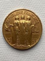 Medaille Penning Franse Senat, Ophalen of Verzenden, Brons