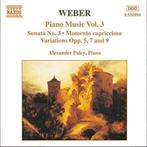 Weber, Alexander Paley – Piano Music Vol. 3  - NAXOS DDD, Enlèvement ou Envoi